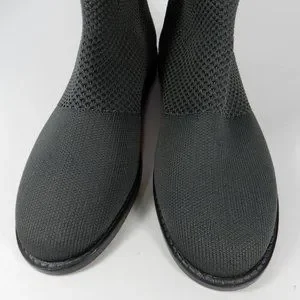 Eileen Fisher | Judy Stretch Knit Sock Booties Purl Recycled Stretch Knit Bootie | EILEEN FISHER main image 4